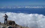 Vista del Océano Atlántico desde el pico del Teide | Foto: David Fernández