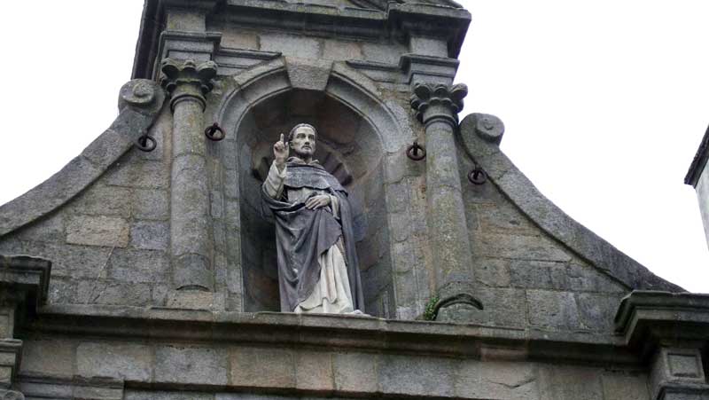 San Vicente Ferrer, en una de las puertas de entrada a Vannes | Foto: David Fernández
