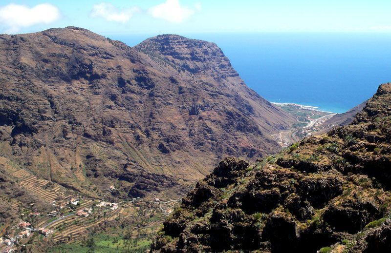 Valle del Gran Rey desde el mirador de César Manrique | Foto: David Fernández