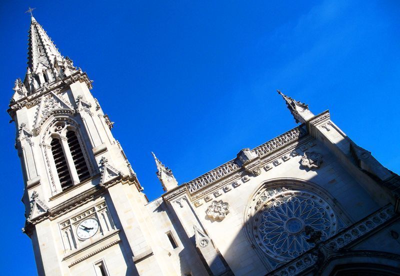 Fachada de la catedral de Bilbao | Foto: David Fernández