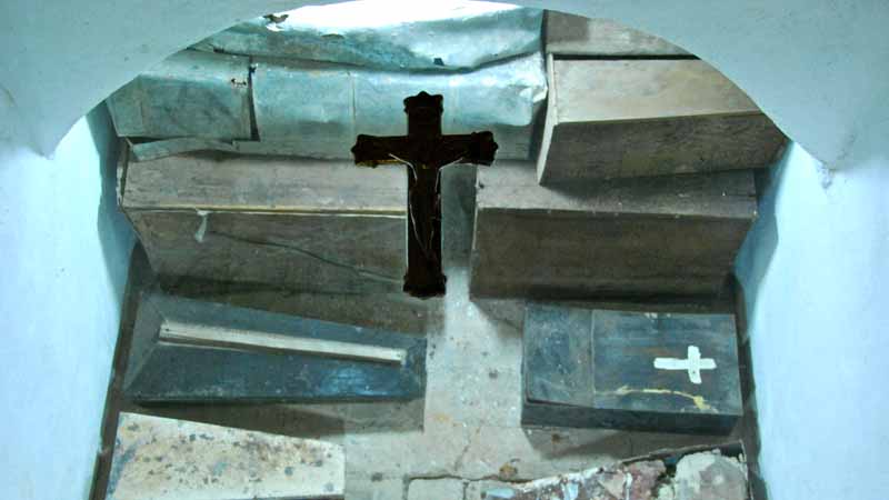 Tumbas de la catedral. Foto de: HERNANDO REYES