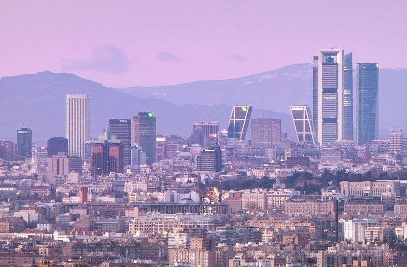 Skyline de la ciudad de Madrid | Foto: José Barea para Madrid Visitors and Convention Bureau