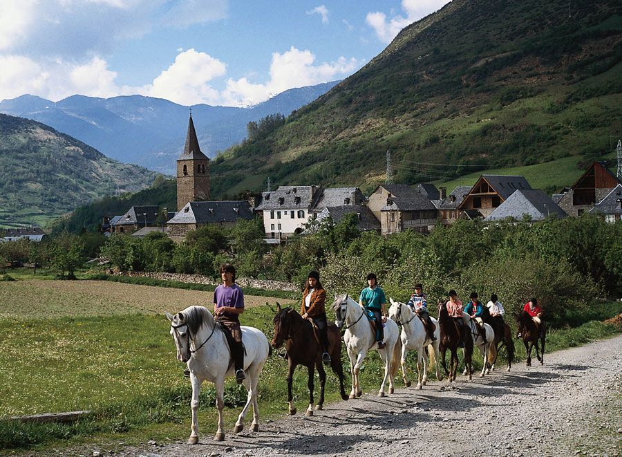 Rutas a caballo en el Valle de Arán | Foto: Patronato de Turismo de la Diputación de Lleida