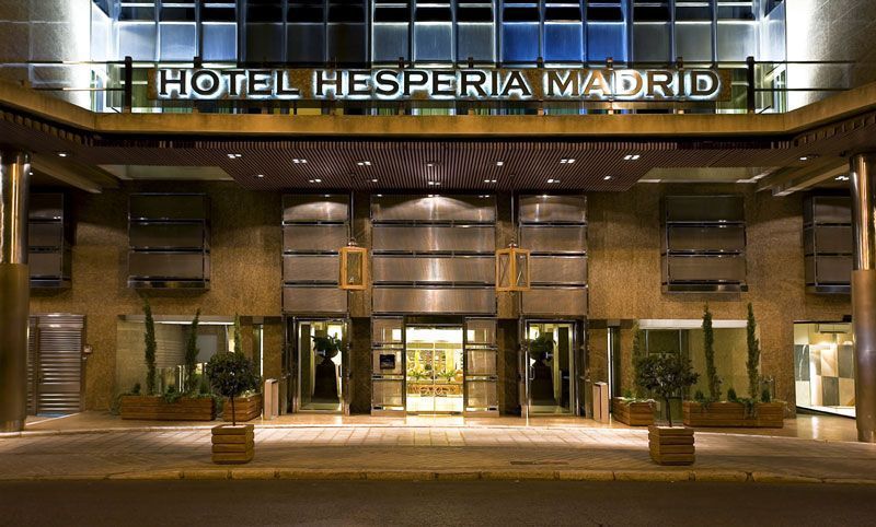 Fachada del hotel NH Hesperia Madrid