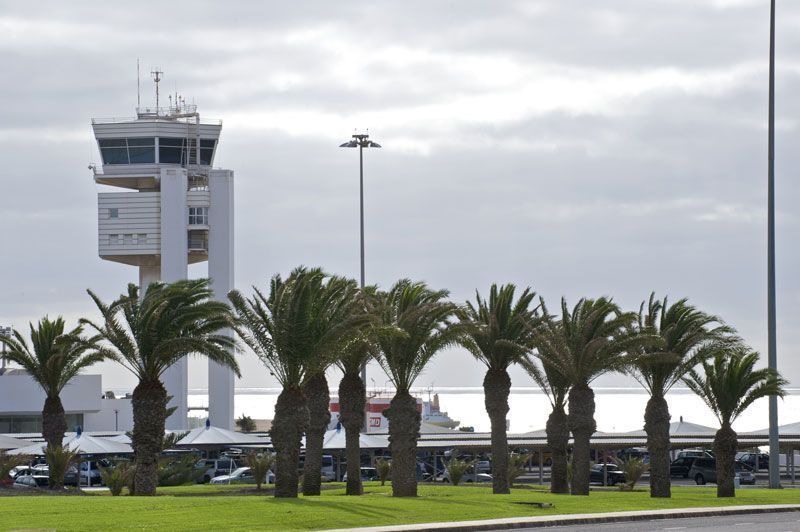 Torre de control del Aeropuerto de Lanzarote | Foto: Aena Aeropuertos