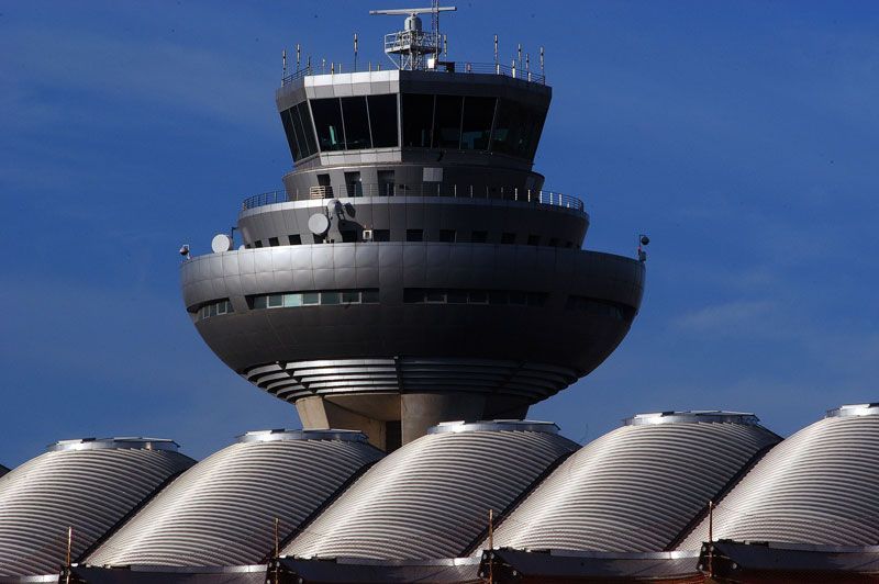 Torre de control en un aeropuerto español | Fuente: Aena Aeropuertos