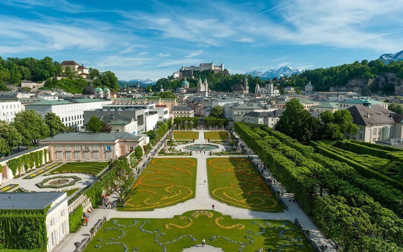 Panorámica de la ciudad de Salzburgo, con su castillo al fondo | Foto: Turismo de Salzburgo