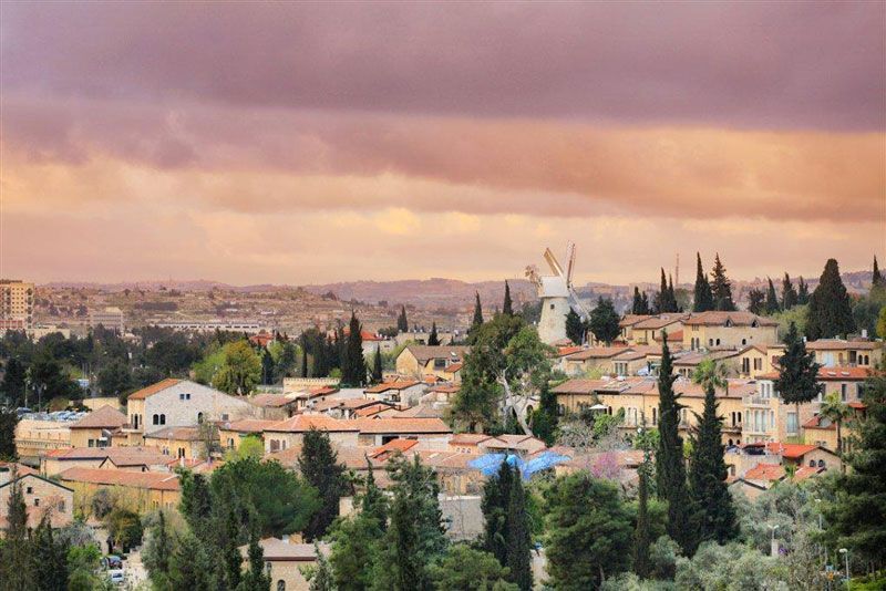 Vistas de Jerusalén desde el barrio de Yemin Moshe | Foto: Turismo de Israel