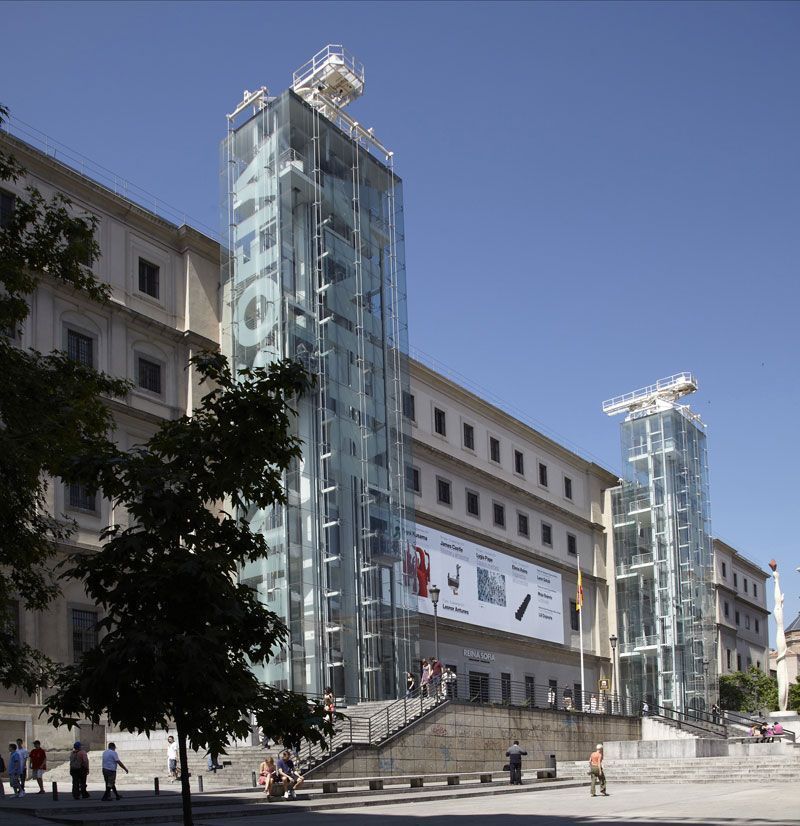 Fachada principal del Museo de Arte Contemporáneo Reina Sofía (Madrid) | Foto: Joaquín Cortés/Román Lores