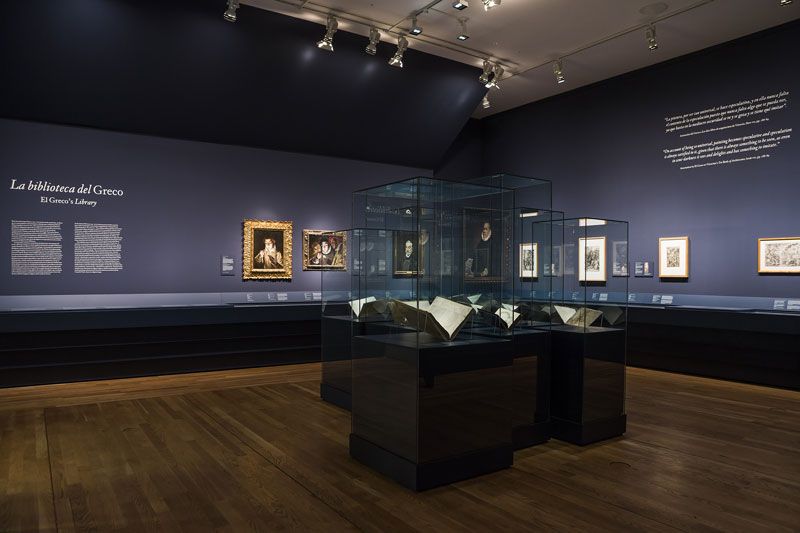 Exposición de la biblioteca del Greco | Foto: Museo del Prado