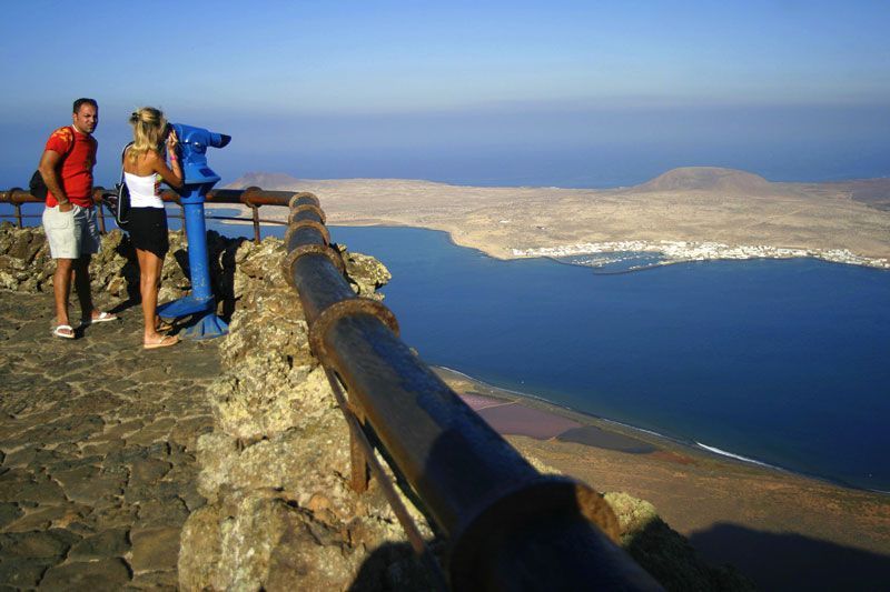 Mirador del Río, con la Isla la Graciosa al fondo | Foto: Turismo de Lanzarote