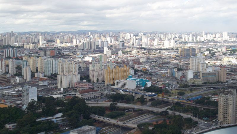 Vista de la megalópolis de Sao Paulo | Foto: David Fernández