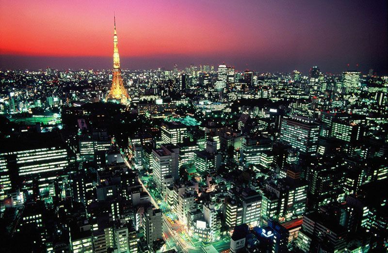Tokio, de noche | Foto: Tokyo Conventions and Bureau