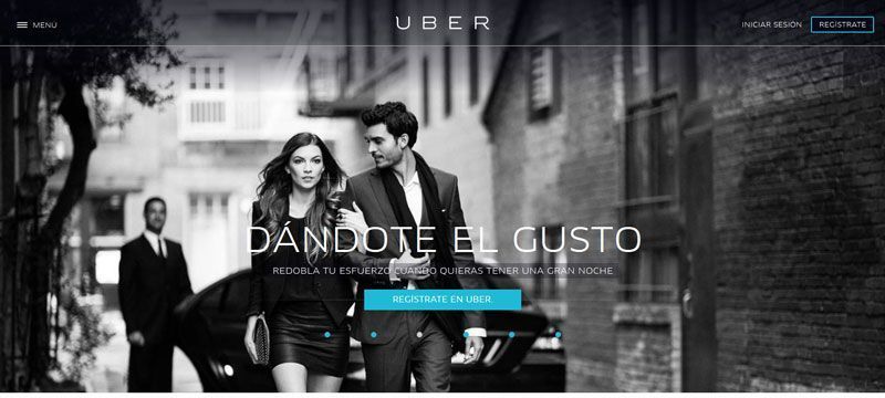 Web de Uber