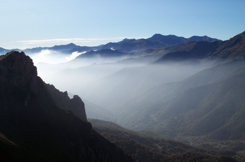 El valle de Fuente Dé en Cantabria, visto desde el mirador de El Cable | Foto: David Fernández