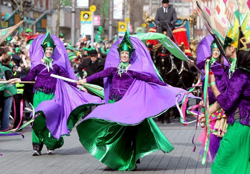 Desfile de San Patricio en Dublín | Foto: Turismo de Irlanda