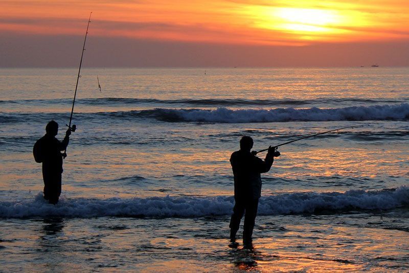 Pescadores en una playa de Cádiz | Foto: pitisawa en Pixabay