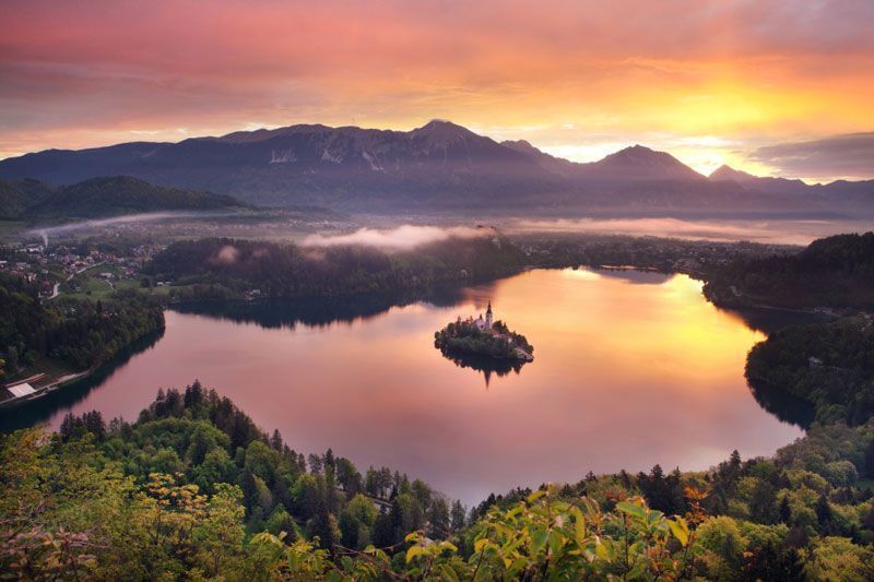 Isla en el Lago de Bled | Foto: Bled Turismo