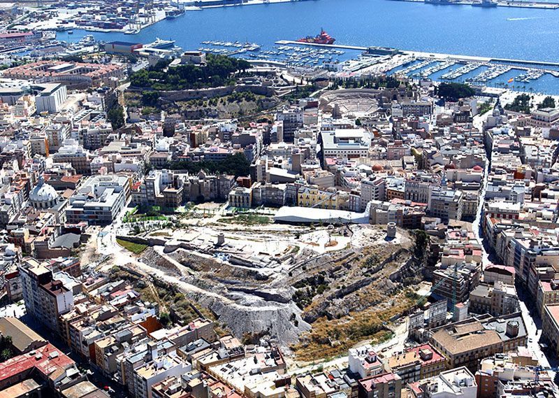 Cerro del Molinete en Cartagena (Murcia) | Fuente: Ayuntamiento de Cartagena