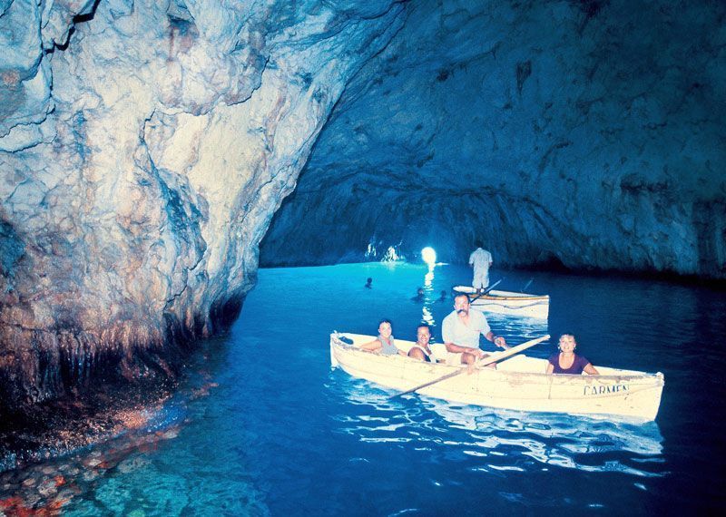 La Gruta azul | Foto: Turismo de Capri