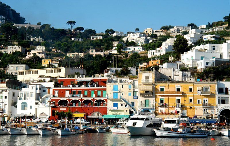 Barcos en la Marina Grande | Foto: Turismo de Capri