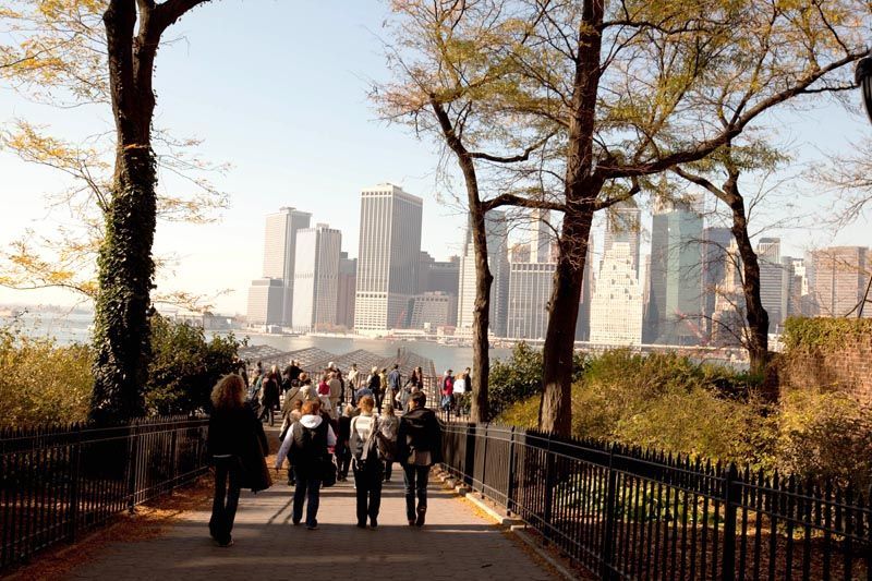 The brooklyn Heights promenade - foto OTNY