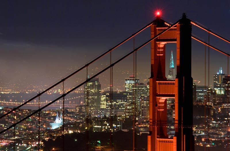 San Francisco de noche - foto de OTSF