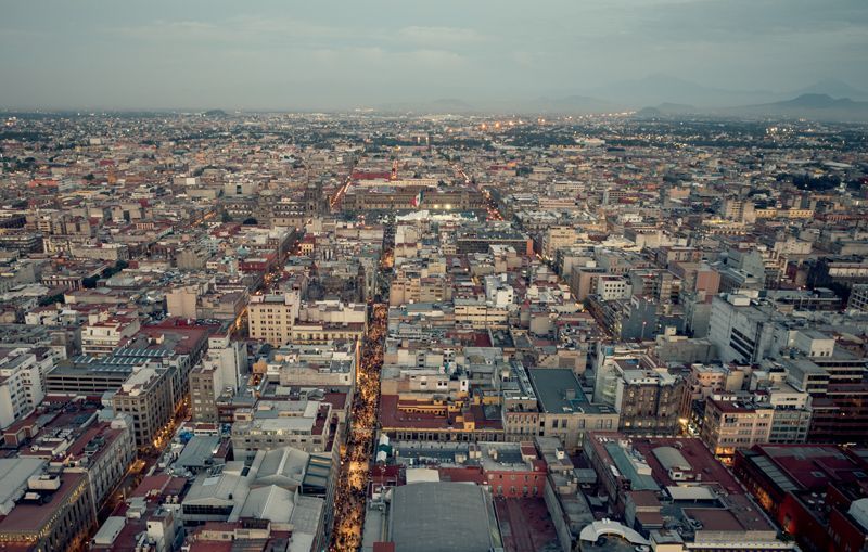 Amanece en la ciudad de México | Foto: Turismo Ciudad de México