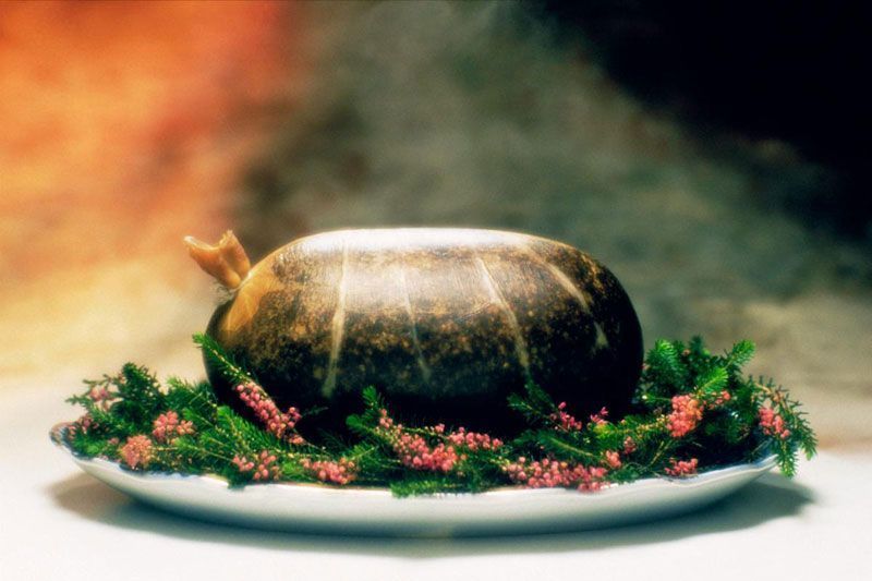 El Haggis, como una morcilla | Foto: Visit Scotland