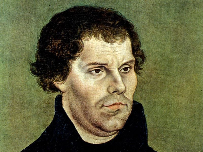 Martín Lutero, por Cranach el Viejo