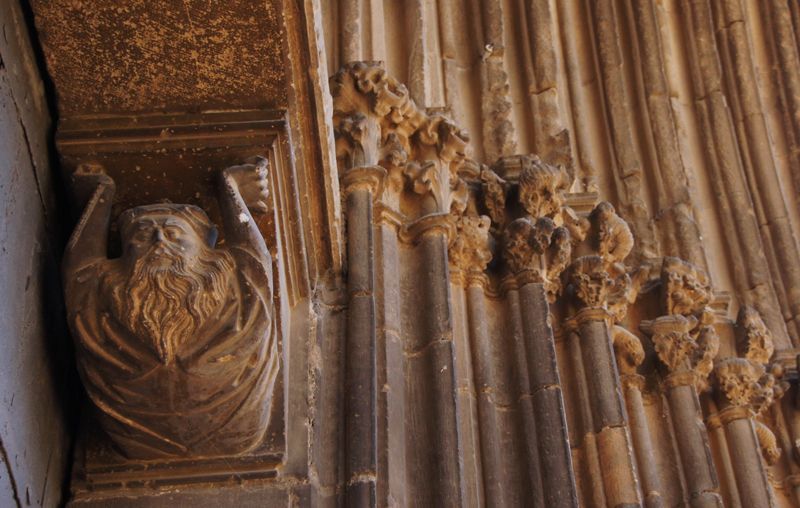 Detalle de la Iglesia del Santo Sepulcro en Estella | Foto: Beatriz de Lucas Luengo