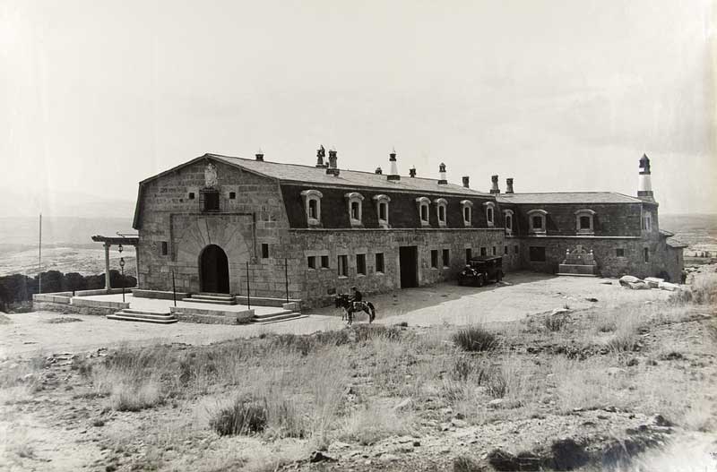 Parador de Gredos en el momento de su construcción | Foto: Flickr Museo del Romanticismo