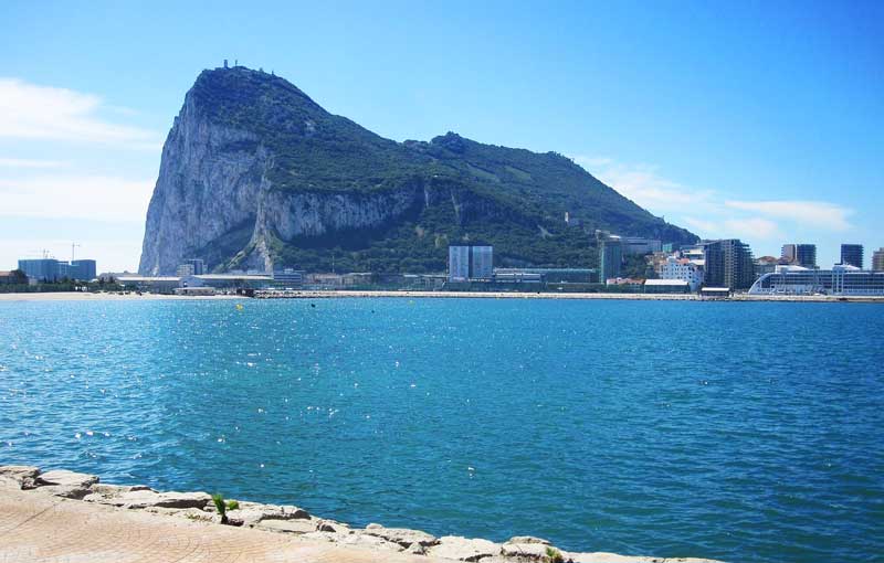 Vista del peñón de Gibraltar | Foto: hfachildren para Pixabay