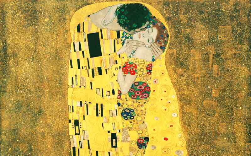 El beso de Gustav Klimt | Foto: Museo Leopold