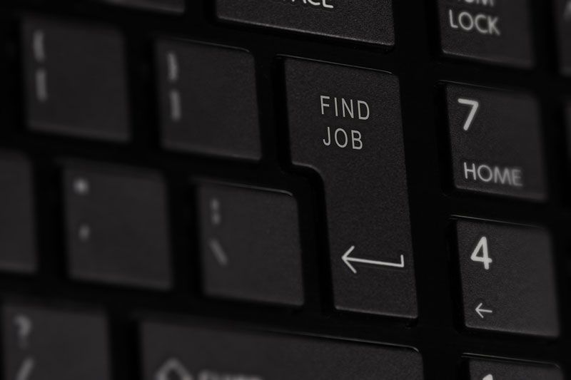 Teclado y empleo | Foto: Pixabay