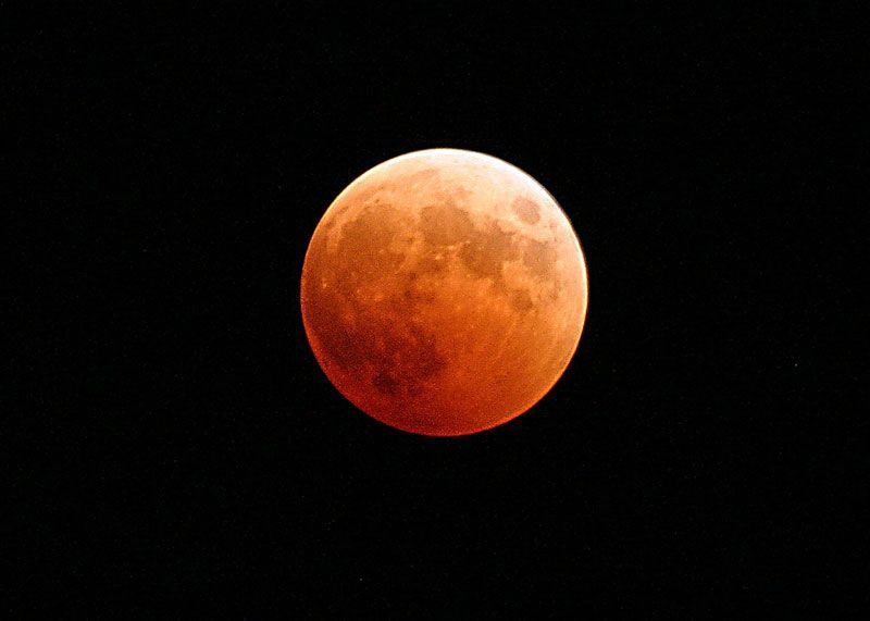 Luna roja | Foto: Pixabay