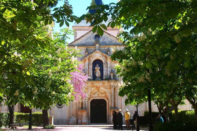 Portada del Palacio-Iglesia de Giyeneche en Nuevo Baztán | Foto: David Fernández