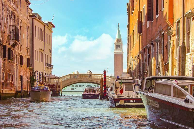 Canal de Venecia hacia la plaza de San Marcos | Foto: Pixabay