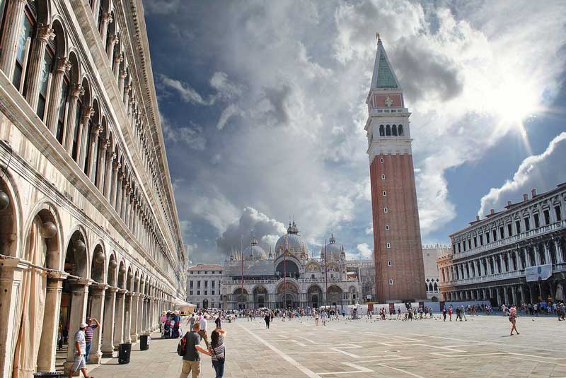 Plaza de San Marcos en Venecia | Foto: Pixabay