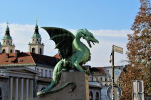Puente de los dragones, Ljubljana - foto de ALBERTO PERAL